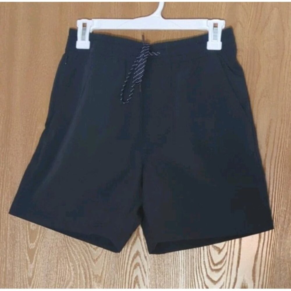 J Crew Flex Swimwear Size S Navy Blue  6" Dock Shorts New W/O Tags